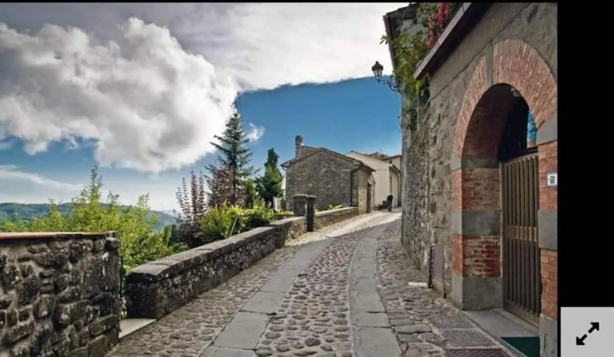 Accogliente Casa In Pietra In Borgo Medievale Serra Pistoiese Włochy